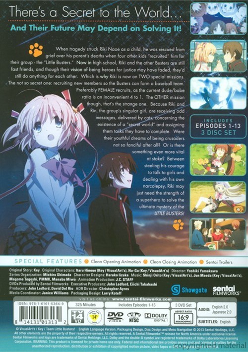 Little Busters! The Complete Collection (DVD) DVD Empire