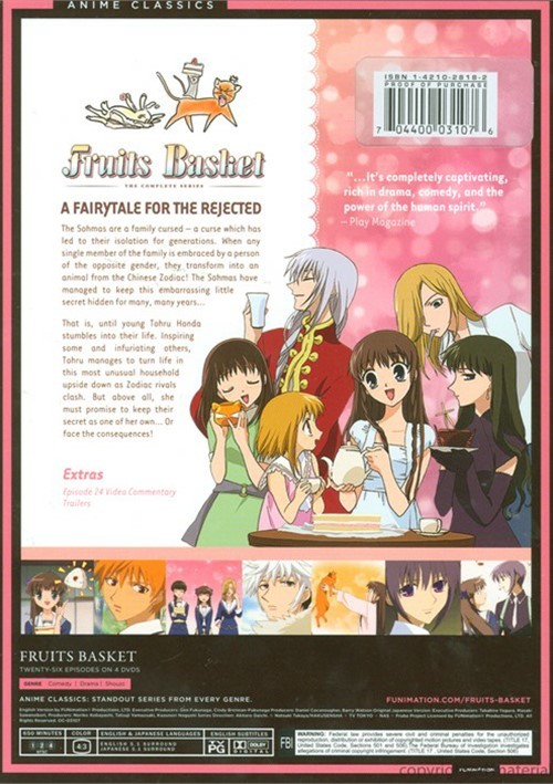Fruits Basket The Complete Series (DVD) DVD Empire