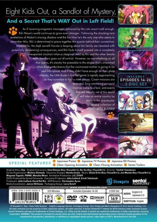 Little Busters! The Complete Season Two (DVD) DVD Empire