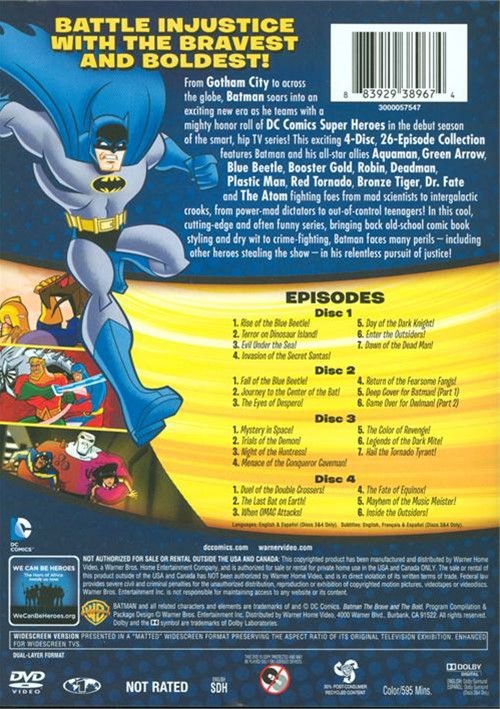 Batman The Brave And The Bold The Complete First Season (DVD) DVD