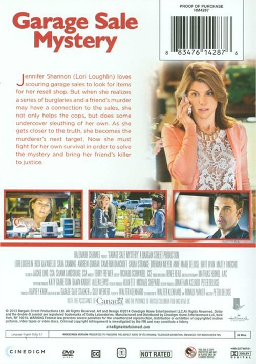 Garage Sale Mystery (DVD 2013) DVD Empire