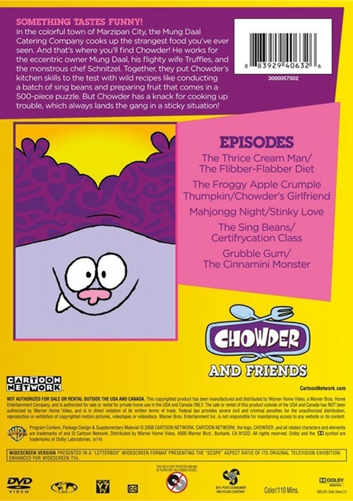 Cartoon Network Chowder And Friends (DVD) DVD Empire