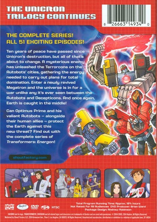 Transformers Energon The Complete Series Dvd Dvd Empire Transformers Energon The Complete Series Dvd Dvd Empire