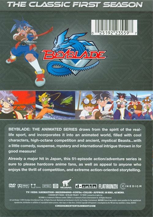 beyblade first cartoon