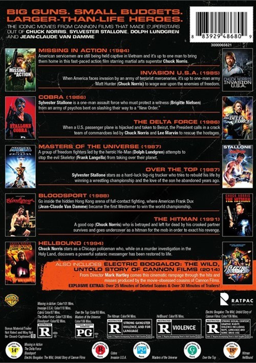 Cannon Films Collection (DVD) DVD Empire