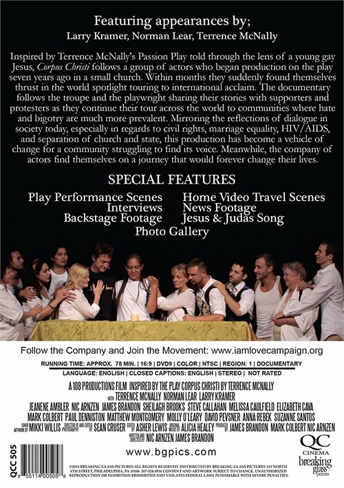 Corpus Christi Playing with Redemption (DVD 2012) DVD Empire