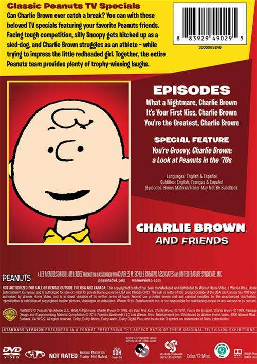 Peanuts Charlie Brown & Friends (DVD) DVD Empire