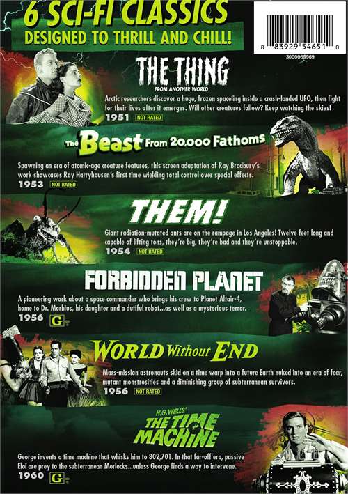 Science Fiction Classics Collection (DVD) DVD Empire