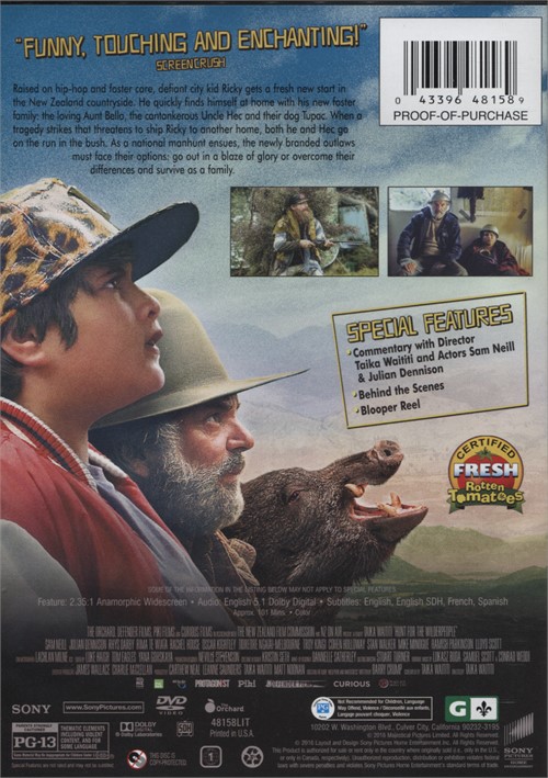 Hunt For The Wilderpeople (DVD 2016) DVD Empire