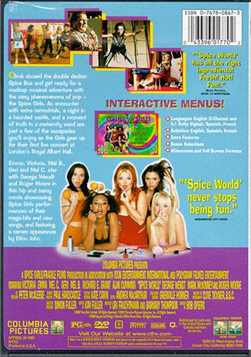 Spice World (DVD 1997) DVD Empire