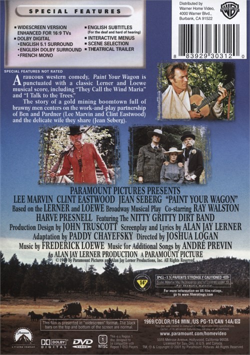 Paint Your Wagon (DVD 1969) DVD Empire