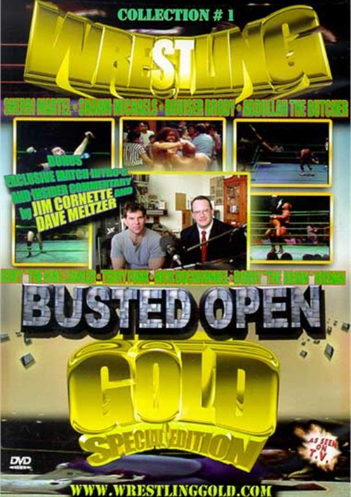 Wrestling Gold Collection 1 Busted Open (DVD 2001) DVD Empire