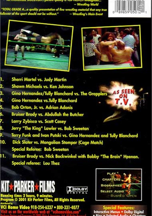 Wrestling Gold Collection 1 Busted Open (DVD 2001) DVD Empire