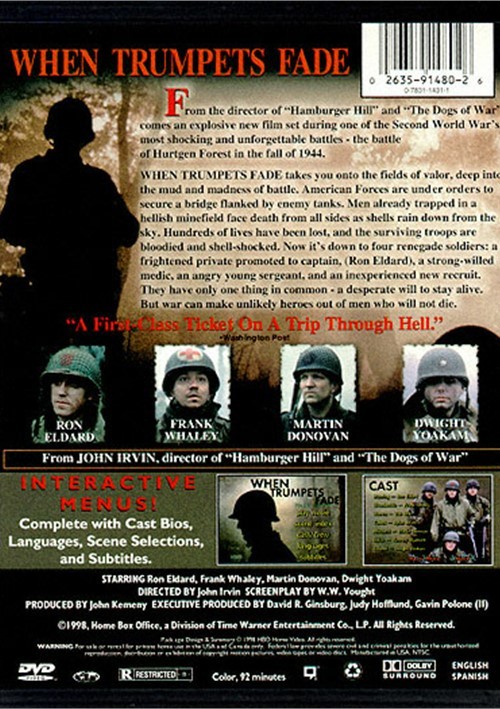 When Trumpets Fade (DVD 1998) DVD Empire