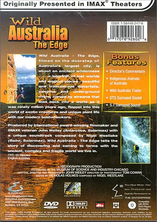 IMAX Wild Australia The Edge (DVD) DVD Empire