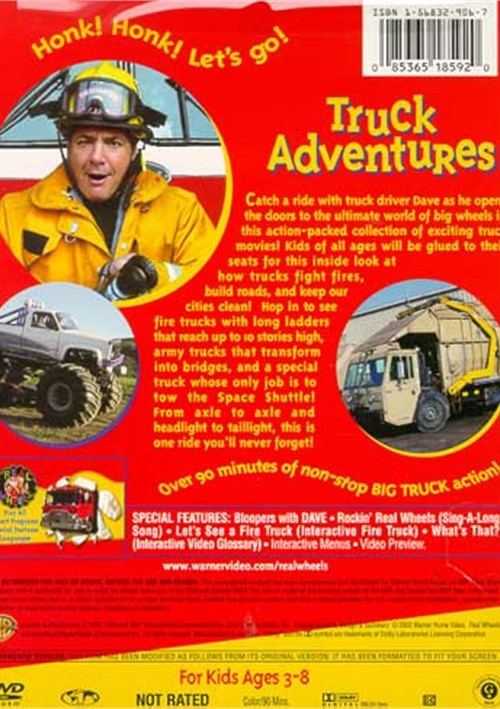 Real Wheels: Truck Adventures (DVD 1993) | DVD Empire