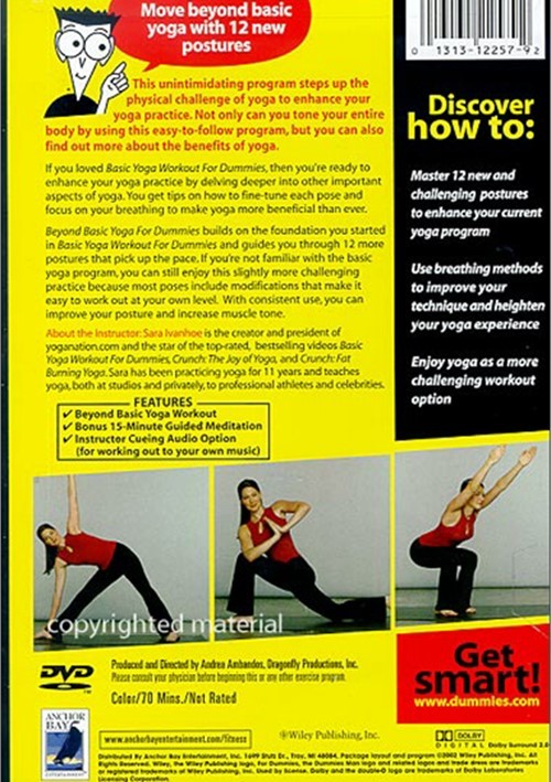 Beyond Basic Yoga For Dummies (DVD 2002) DVD Empire