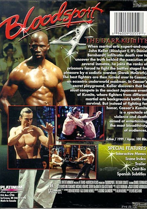Bloodsport 4 The Dark Kumite (DVD