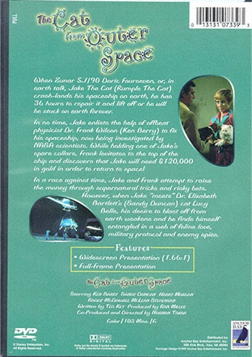 Cat From Outer Space, The (DVD 1978) | DVD Empire
