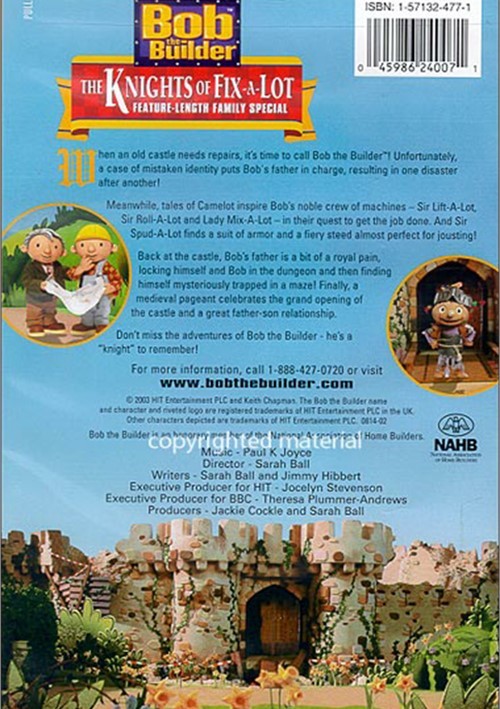 Bob The Builder: The Knights Of Fix-A-Lot (DVD 2003) | DVD Empire
