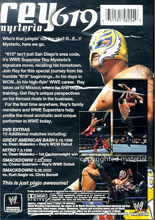 WWE Rey Mysterio (DVD 2003) DVD Empire