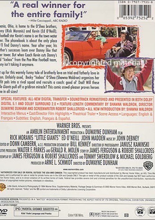 Little Giants (DVD 1994) | DVD Empire