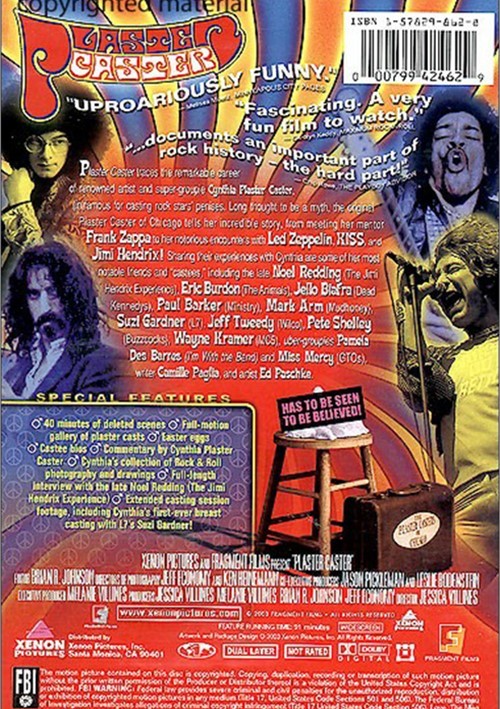 Plaster Caster (DVD 2003) DVD Empire