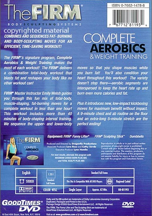 Firm, The Complete Aerobics & Weight Training (DVD 2003) DVD Empire