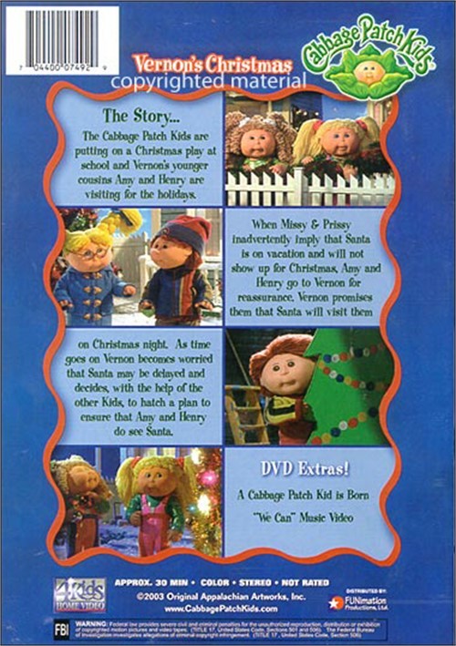 cabbage patch kids vernon's christmas