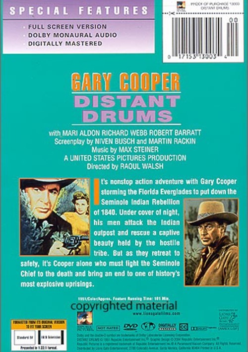 Distant Drums (DVD 1951) DVD Empire