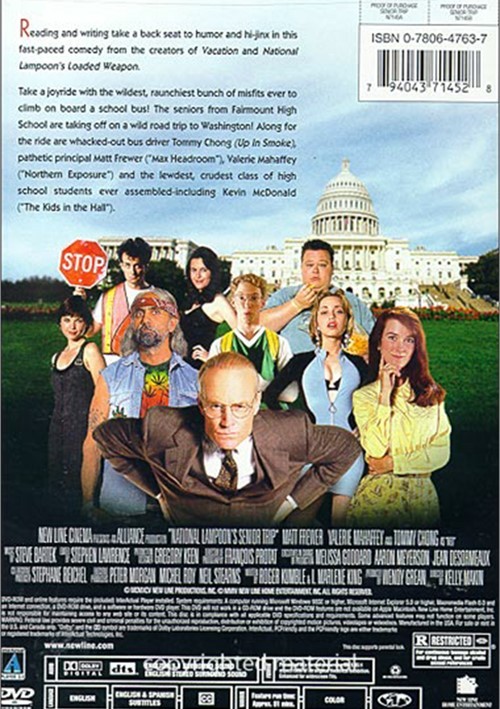 National lampoon s senior trip dvd 1995 dvd empire