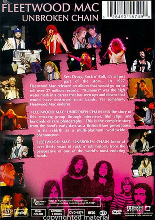 Fleetwood Mac Unbroken Chain Unauthorized (DVD 2004) DVD Empire