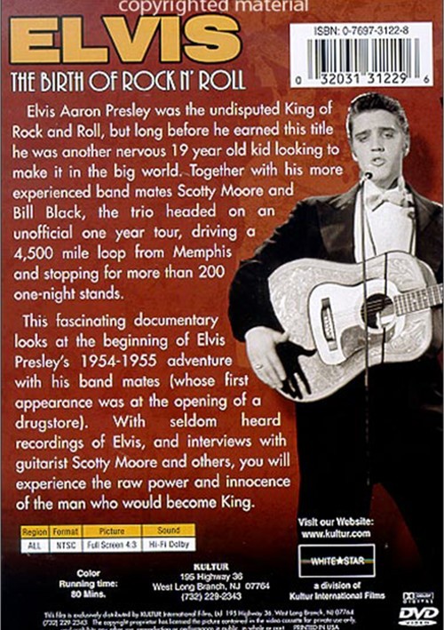 Elvis The Birth Of Rock N' Roll (DVD 2004) DVD Empire
