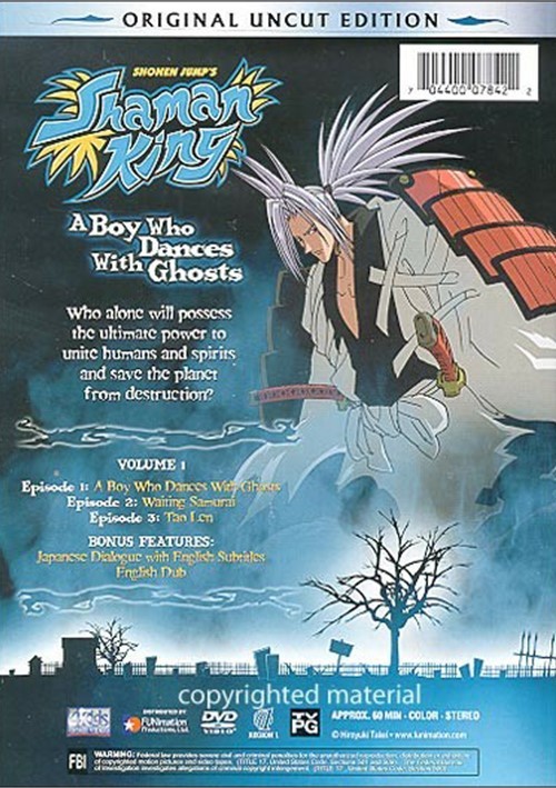 Shaman King A Boy Who Dances With Ghosts Volume 1 (DVD) DVD Empire