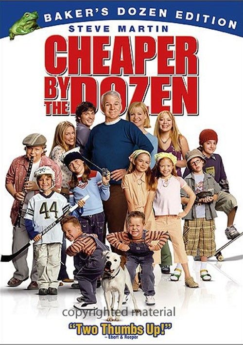 Cheaper By The Dozen Baker's Dozen Edition (Widescreen) (DVD 2003
