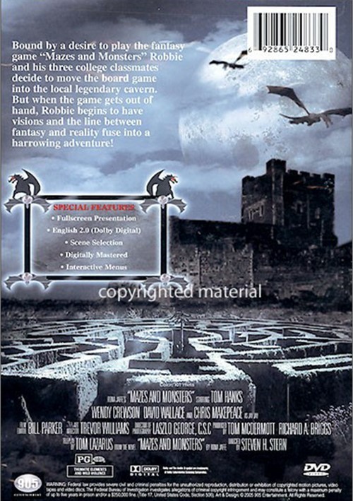 Mazes And Monsters (DVD 1982) DVD Empire