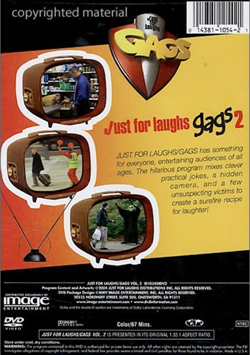 Just for Laughs Gags Volume 2 (DVD 2004) DVD Empire