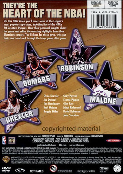 NBA Hardwood Classics NBA Hardwood Heroes (DVD 1998) DVD Empire