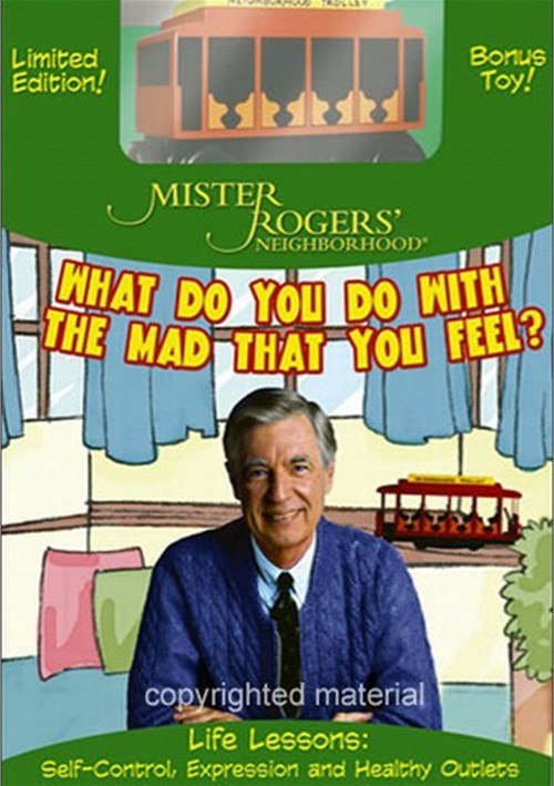 Mister Rogers' Neighborhood What Do You Do With The Mad That You Feel? (with Toy) (DVD) DVD
