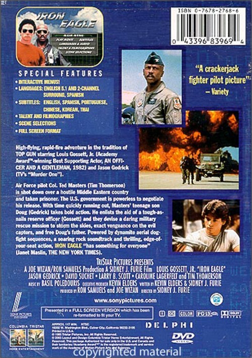 Iron Eagle (DVD 1986) | DVD Empire