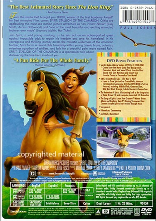 Dvd Spirit Stallion Of The Cimarron / El Corcel Indomable | 365cine