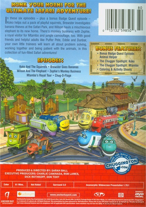 Chuggington: Safari Adventures (DVD) | DVD Empire