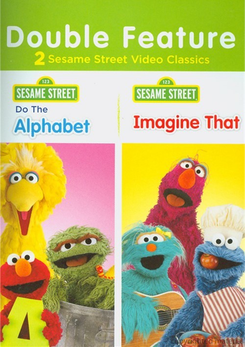 Sesame Street: Do The Alphabet / Imagine That (Double Feature) (DVD ...