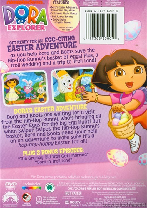 Dora The Explorer: Dora's Easter Adventure (DVD 2012) | DVD Empire