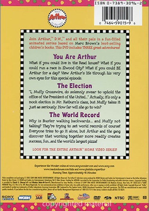 Arthur: You Are Arthur (DVD) | DVD Empire