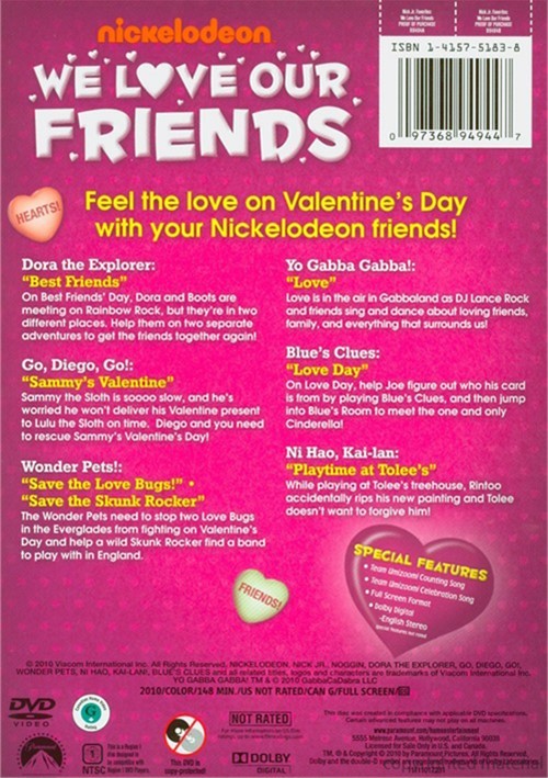 Nick Jr. Favorites: We Love Our Friends (DVD 2010) | DVD Empire