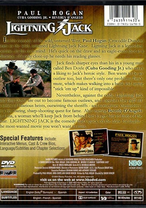 Lightning Jack (DVD 1994) DVD Empire