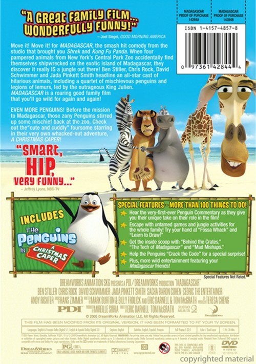 Madagascar (Fullscreen) (DVD 2005) DVD Empire